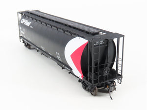 HO Scale Intermountain 45115-50 CP Rail Black 4-Bay Cylindrical Hopper #385127
