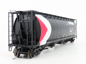 HO Scale Intermountain 45115-50 CP Rail Black 4-Bay Cylindrical Hopper #385127