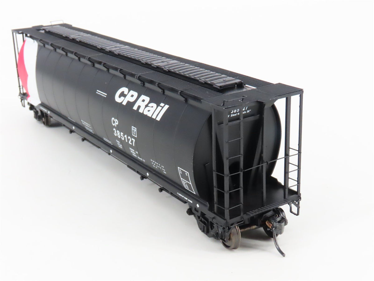 HO Scale Intermountain 45115-50 CP Rail Black 4-Bay Cylindrical Hopper #385127