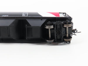 HO Scale Intermountain 45115-50 CP Rail Black 4-Bay Cylindrical Hopper #385127