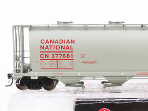 HO Scale Intermountain 45205-46 CN Railway 4-Bay Cylindrical Hopper #377681