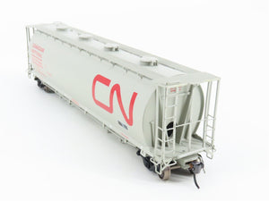 HO Scale Intermountain 45205-46 CN Railway 4-Bay Cylindrical Hopper #377681
