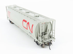 HO Scale Intermountain 45205-46 CN Railway 4-Bay Cylindrical Hopper #377681