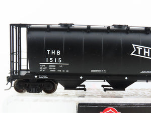 HO Scale Intermountain 45211-32 TH&B Railway 4-Bay Cylindrical Hopper #1515