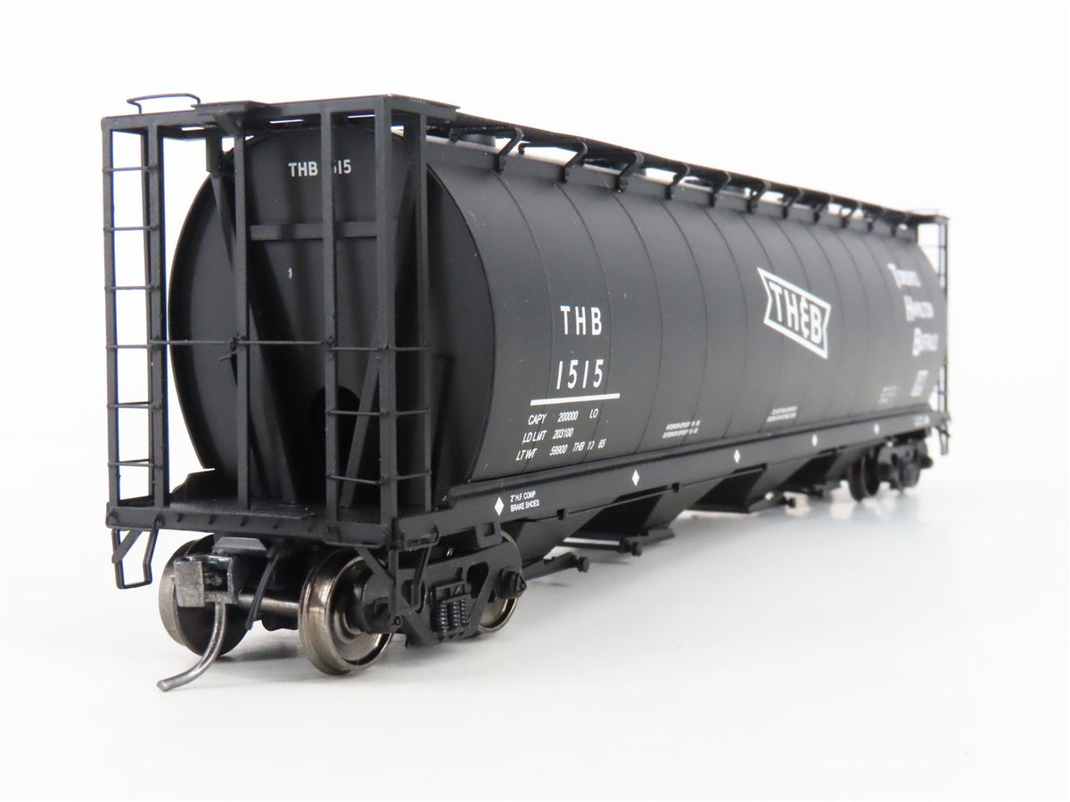 HO Scale Intermountain 45211-32 TH&amp;B Railway 4-Bay Cylindrical Hopper #1515