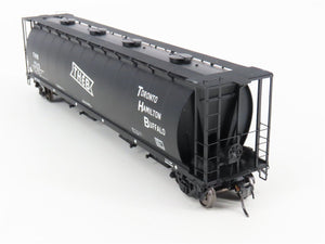 HO Scale Intermountain 45211-32 TH&B Railway 4-Bay Cylindrical Hopper #1515