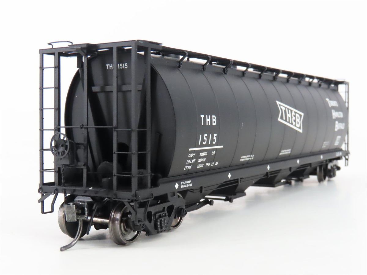 HO Scale Intermountain 45211-32 TH&amp;B Railway 4-Bay Cylindrical Hopper #1515