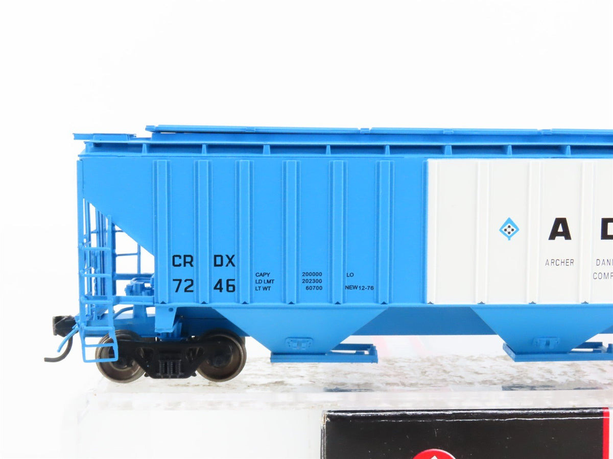 HO Scale Intermountain 45374-03 CRDX ADM 4750 Cu Ft 3-Bay Covered Hopper #7246