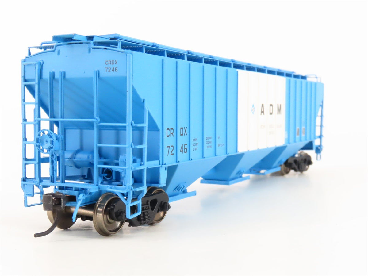 HO Scale Intermountain 45374-03 CRDX ADM 4750 Cu Ft 3-Bay Covered Hopper #7246