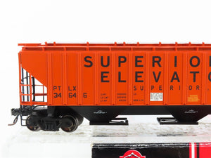 HO Scale Intermountain 45396-09 PTLX Superior Co-op PS 4750 3-Bay Hopper #34646