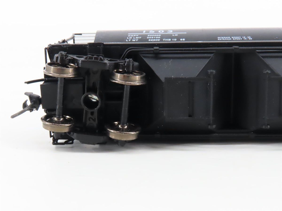 HO Intermountain/Modeller&#39;s Choice TH&amp;B Railway 4-Bay Cylindrical Hopper #1503