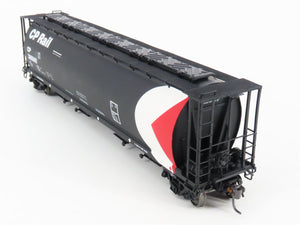 HO Scale Intermountain 45115-21 CP Rail Black 4-Bay Cylindrical Hopper #388908