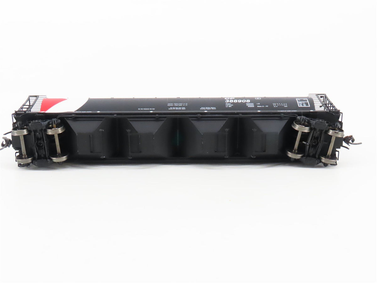 HO Scale Intermountain 45115-21 CP Rail Black 4-Bay Cylindrical Hopper #388908