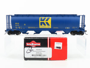 HO Scale Intermountain 45109-23 KPLX Koppel 4-Bay Cylindrical Hopper #20135