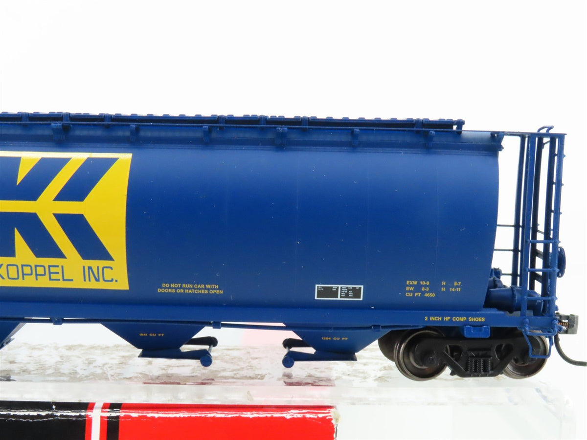 HO Scale Intermountain 45109-23 KPLX Koppel 4-Bay Cylindrical Hopper #20135