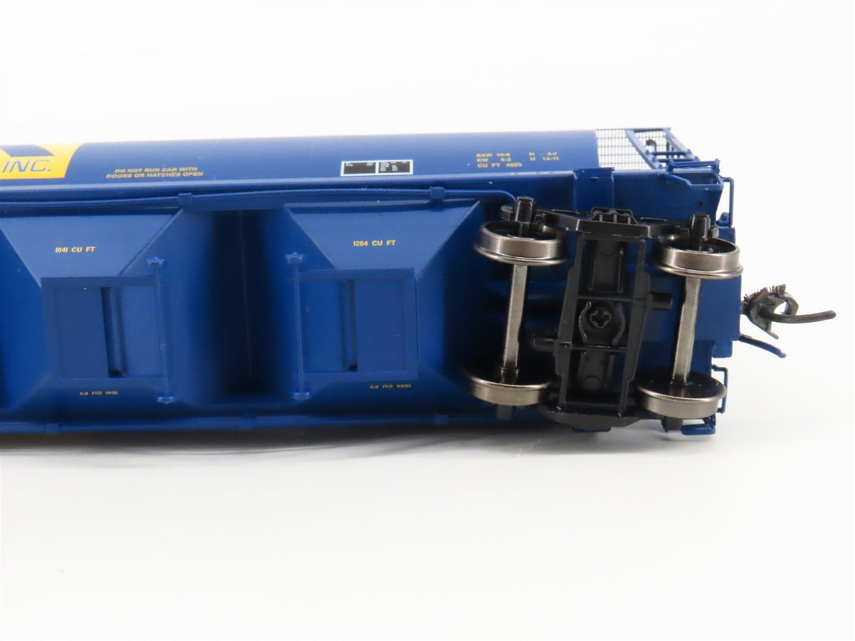 HO Scale Intermountain 45109-23 KPLX Koppel 4-Bay Cylindrical Hopper #20135