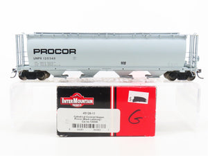 HO Scale Intermountain 45126-11 UNPX Procor 4-Bay Cylindrical Hopper #120340