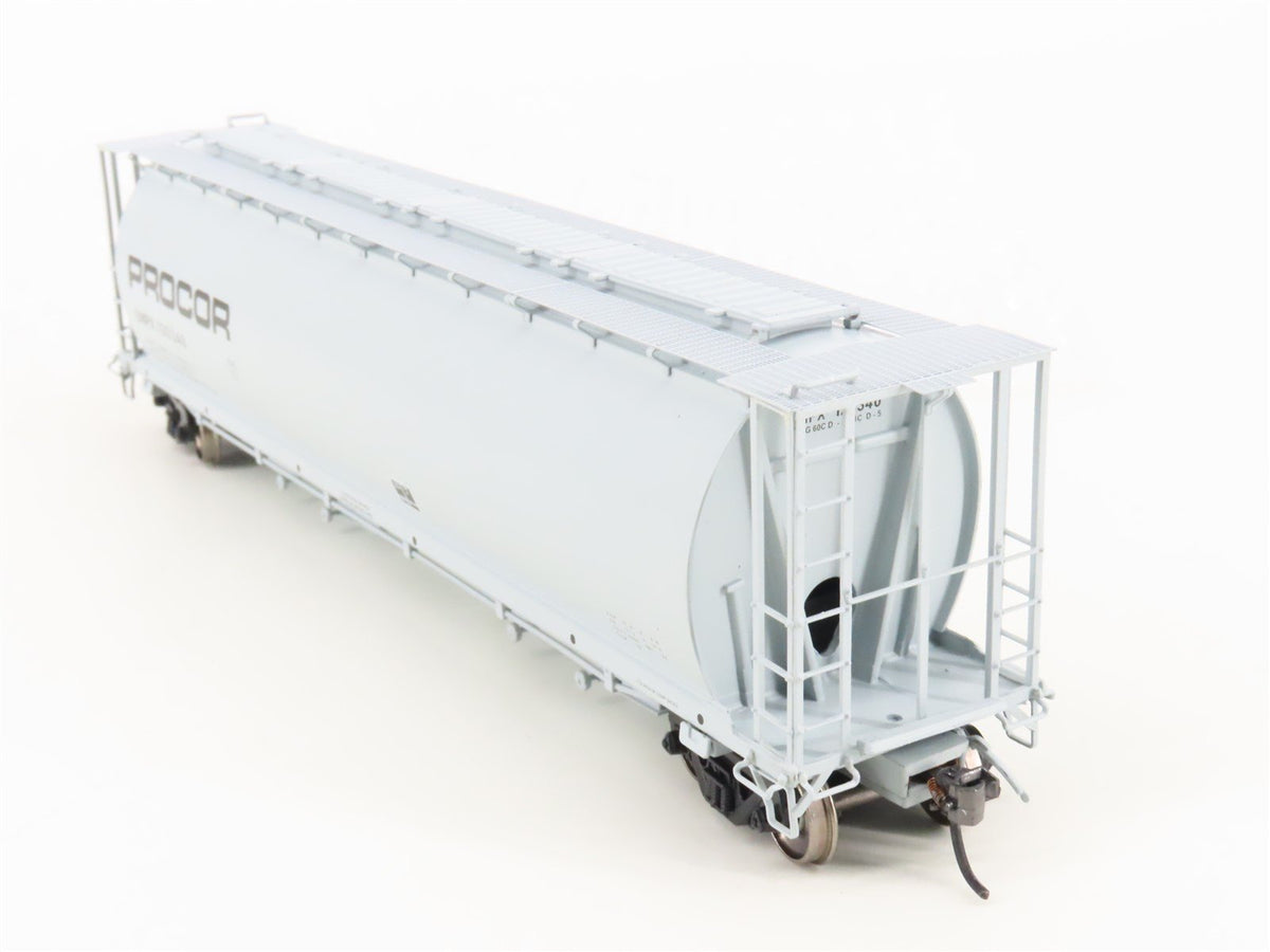 HO Scale Intermountain 45126-11 UNPX Procor 4-Bay Cylindrical Hopper #120340