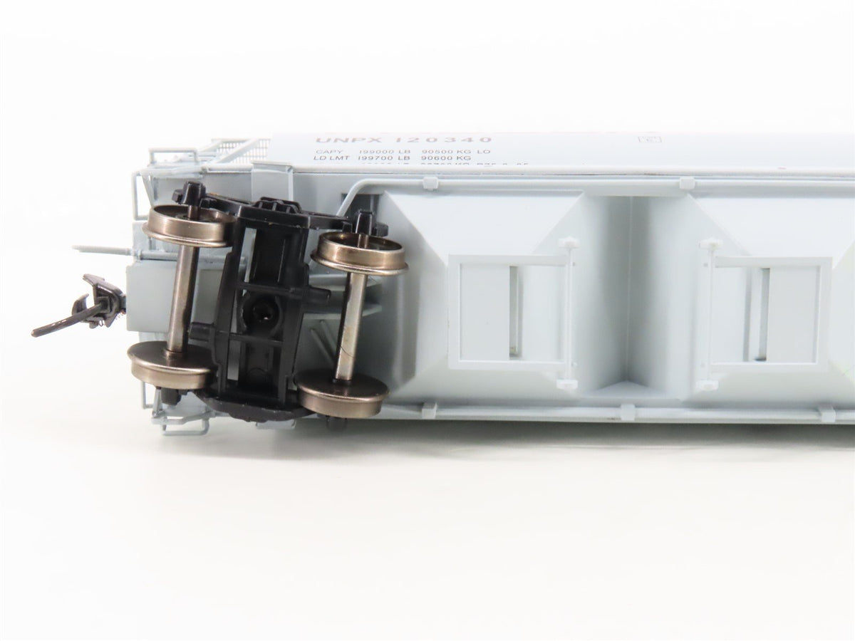 HO Scale Intermountain 45126-11 UNPX Procor 4-Bay Cylindrical Hopper #120340