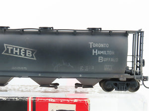 HO Intermountain 45211-13 TH&B Railway 4-Bay Cylindrical Hopper #1500 Weathered