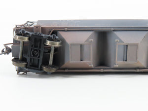 HO Intermountain 45211-13 TH&B Railway 4-Bay Cylindrical Hopper #1500 Weathered