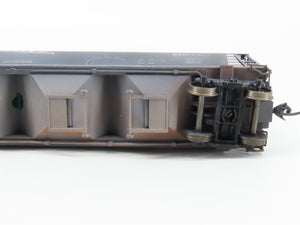 HO Intermountain 45211-13 TH&B Railway 4-Bay Cylindrical Hopper #1500 Weathered