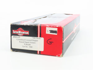 HO Intermountain 45211-13 TH&B Railway 4-Bay Cylindrical Hopper #1500 Weathered