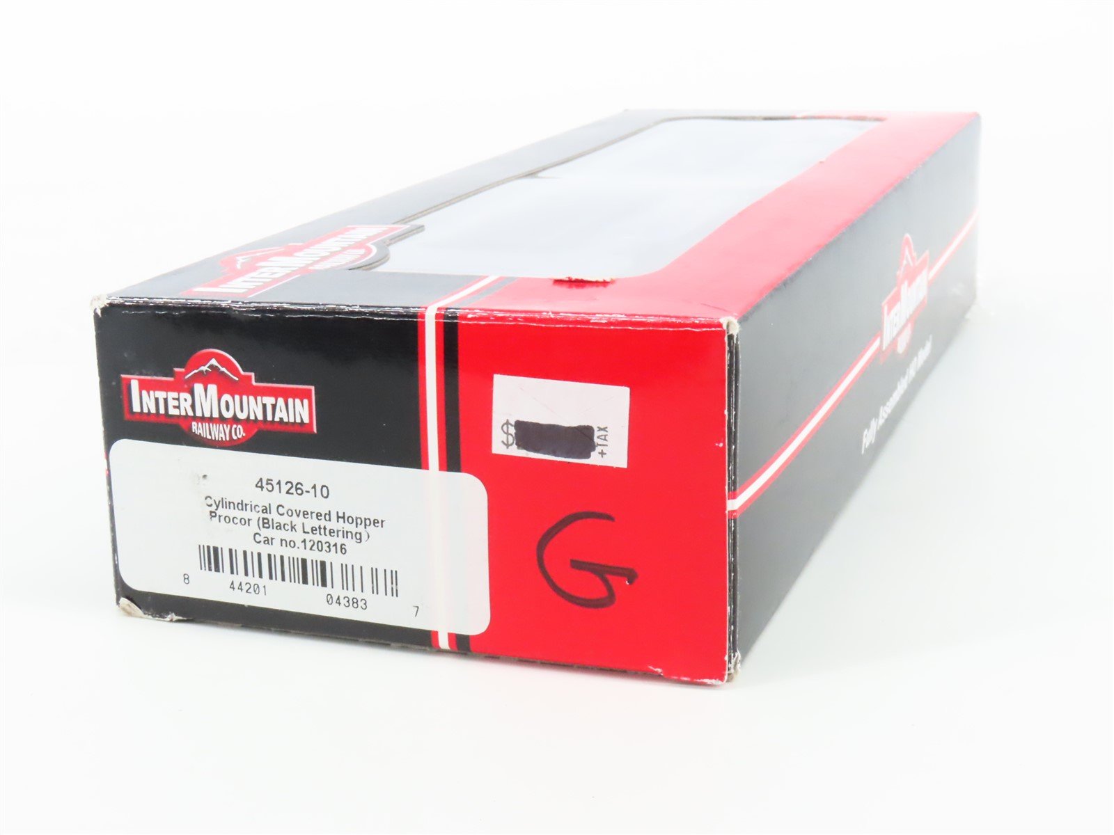 HO Scale Intermountain 45126-10 UNPX Procor 4-Bay Cylindrical Hopper #120316