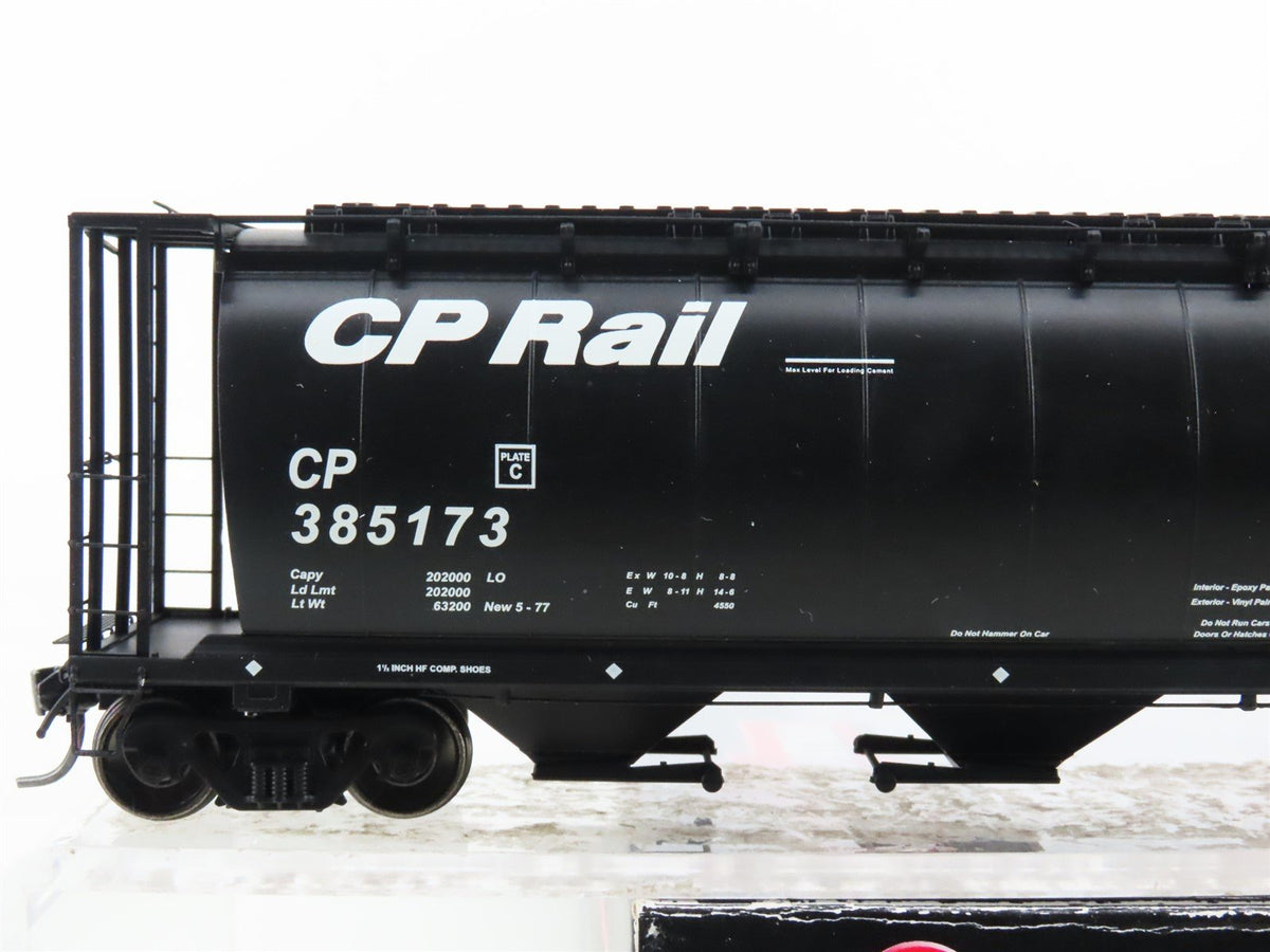 HO Scale Intermountain 45115-53 CP Rail Black 4-Bay Cylindrical Hopper #385173