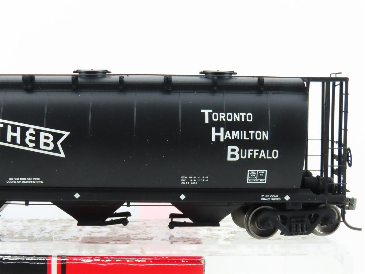 HO Scale Intermountain 45211-34 TH&amp;B Railway 4-Bay Cylindrical Hopper #1533