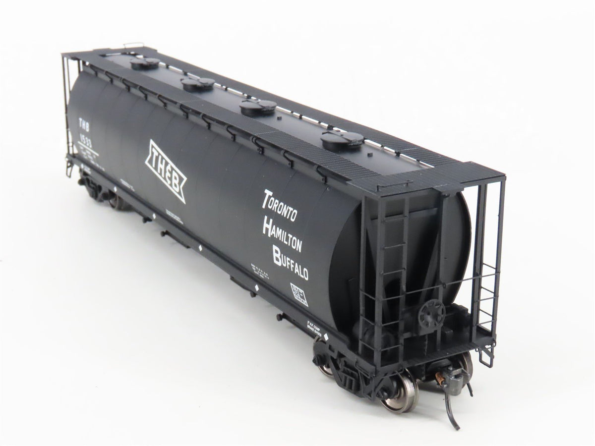 HO Scale Intermountain 45211-34 TH&amp;B Railway 4-Bay Cylindrical Hopper #1533