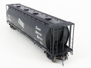 HO Scale Intermountain 45211-34 TH&B Railway 4-Bay Cylindrical Hopper #1533