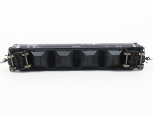 HO Scale Intermountain 45127-05 CP Black 4-Bay Cylindrical Hopper #385173