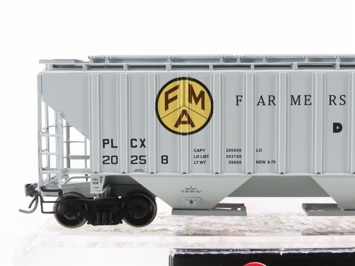 HO Intermountain 45398-05 PLCX FMA Farmer Marketing Assn. 3-Bay Hopper #20258