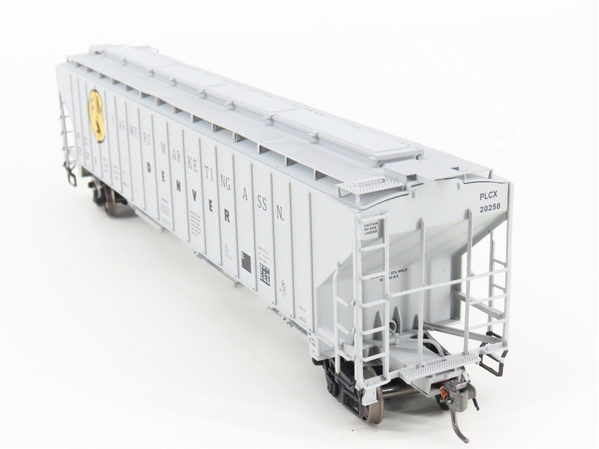 HO Intermountain 45398-05 PLCX FMA Farmer Marketing Assn. 3-Bay Hopper #20258