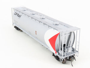 HO Scale Intermountain 45221-27 CP Rail Silver 4-Bay Cylindrical Hopper #382249