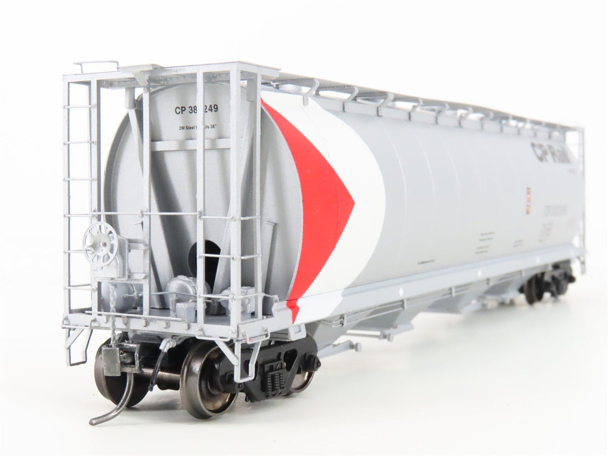 HO Scale Intermountain 45221-27 CP Rail Silver 4-Bay Cylindrical Hopper #382249