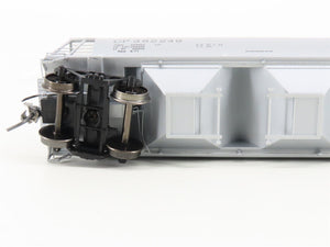 HO Scale Intermountain 45221-27 CP Rail Silver 4-Bay Cylindrical Hopper #382249