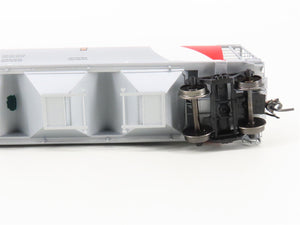 HO Scale Intermountain 45221-27 CP Rail Silver 4-Bay Cylindrical Hopper #382249