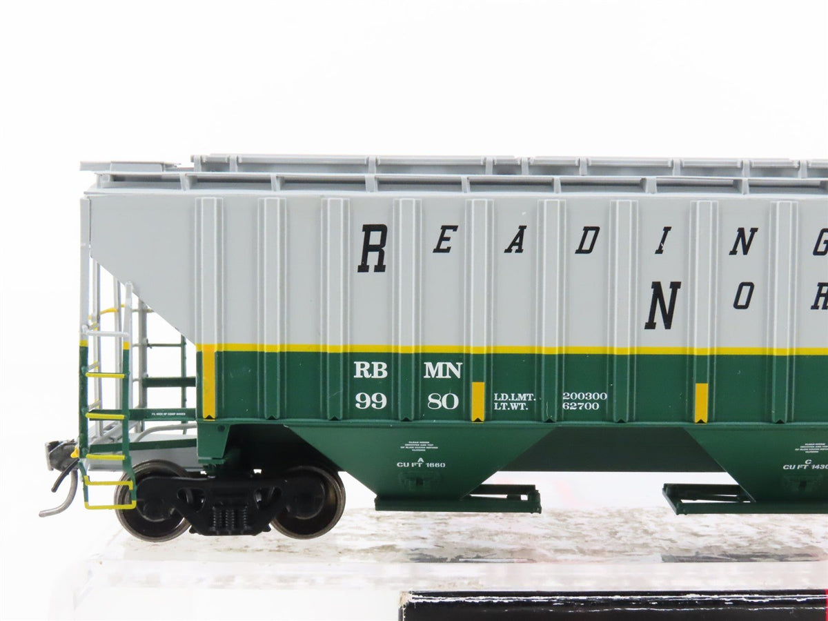 HO Scale Intermountain 45296-04 RBMN Reading &amp; Northern 3-Bay Hopper #9980