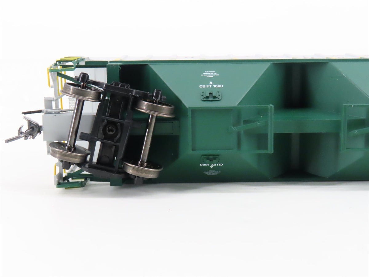 HO Scale Intermountain 45296-04 RBMN Reading &amp; Northern 3-Bay Hopper #9980