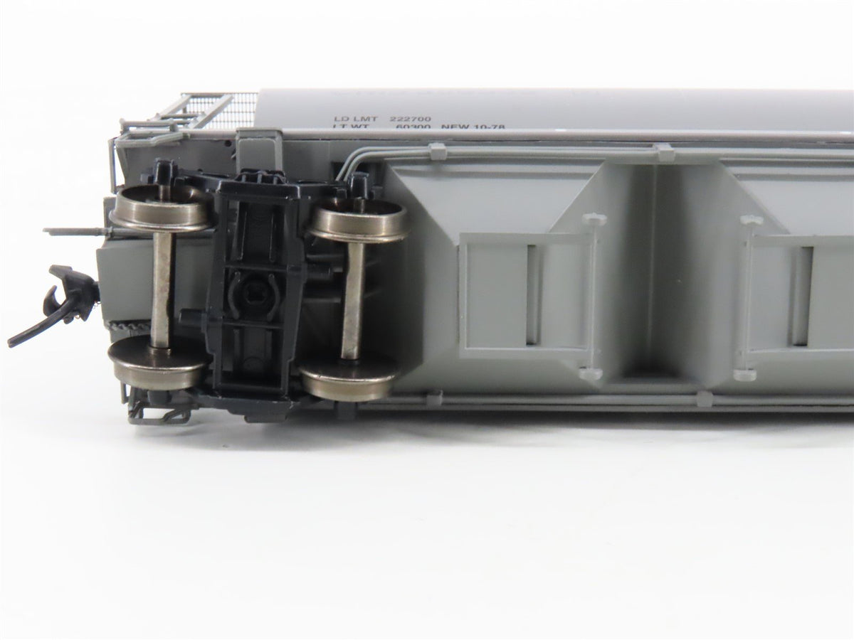 HO Intermountain Pacific Western 1132D CNIS 4-Bay Cylindrical Hopper #368353