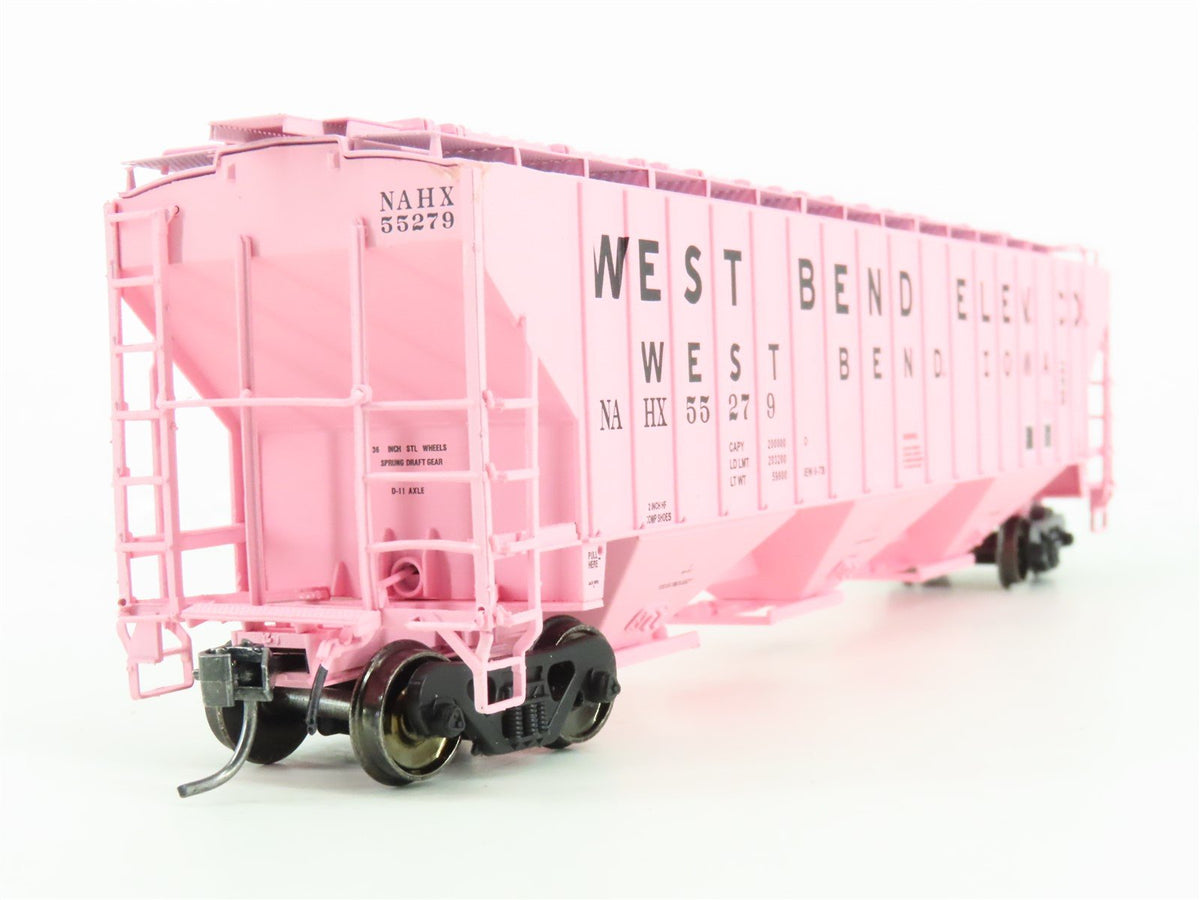 HO Scale Intermountain 45395-10 NAHX West Bend PS 4750 3-Bay Hopper #55279