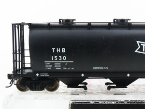 HO Scale Intermountain 45211-22 TH&B Railway 4-Bay Cylindrical Hopper #1533
