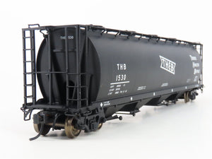 HO Scale Intermountain 45211-22 TH&B Railway 4-Bay Cylindrical Hopper #1533