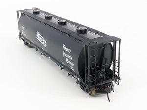 HO Scale Intermountain 45211-22 TH&B Railway 4-Bay Cylindrical Hopper #1533