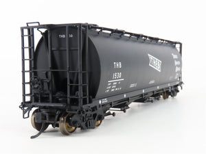 HO Scale Intermountain 45211-22 TH&B Railway 4-Bay Cylindrical Hopper #1533