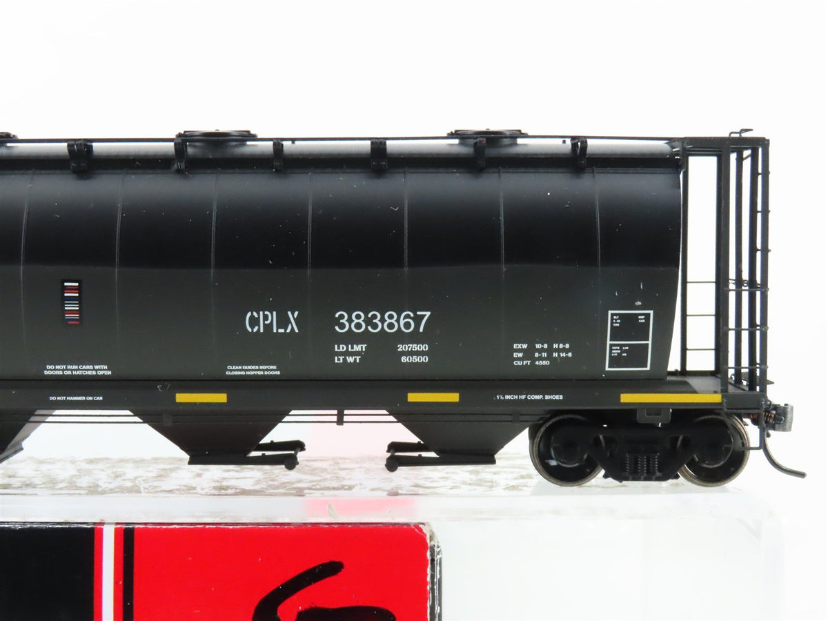 HO Scale Intermountain 45237-01 CPLX Ex-CP 4-Bay Cylindrical Hopper Car #383867