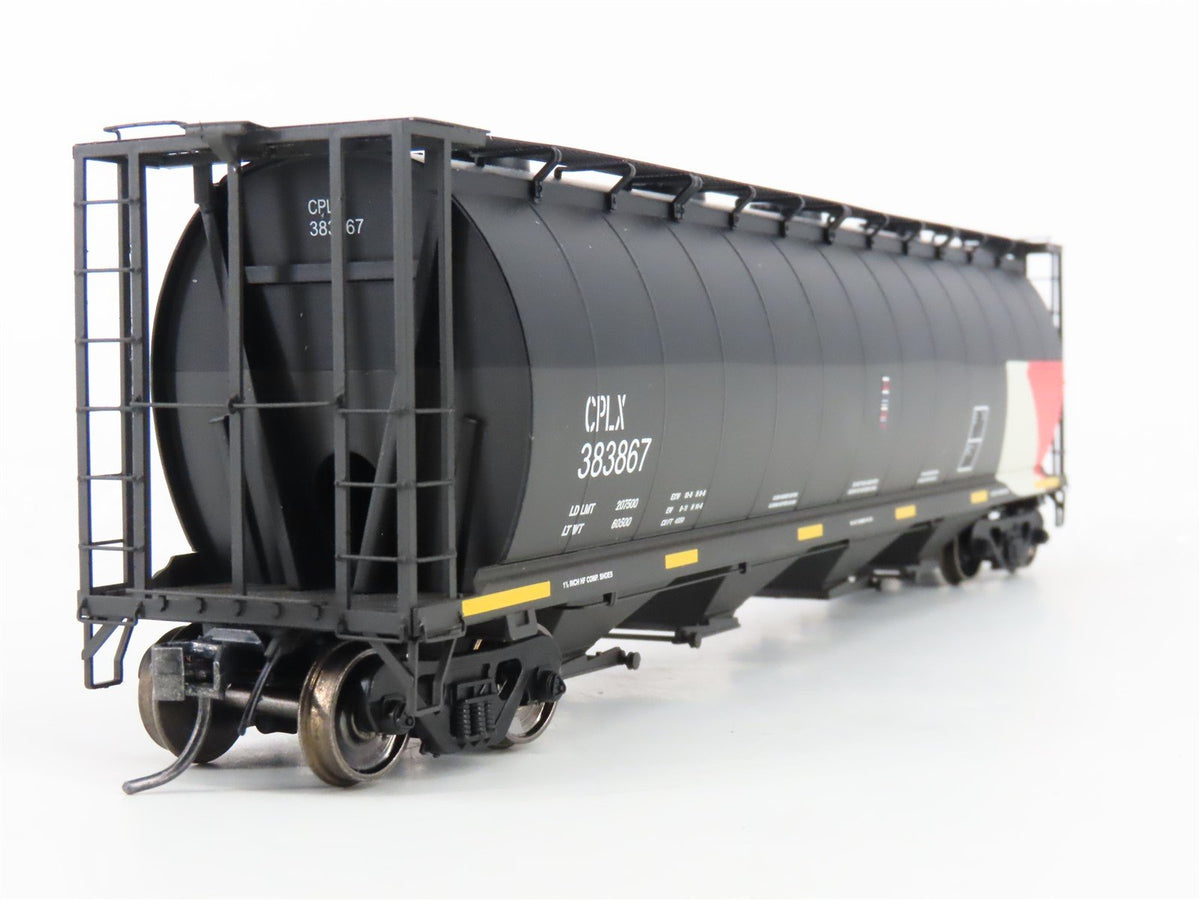 HO Scale Intermountain 45237-01 CPLX Ex-CP 4-Bay Cylindrical Hopper Car #383867