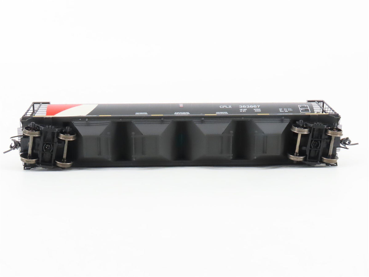 HO Scale Intermountain 45237-01 CPLX Ex-CP 4-Bay Cylindrical Hopper Car #383867